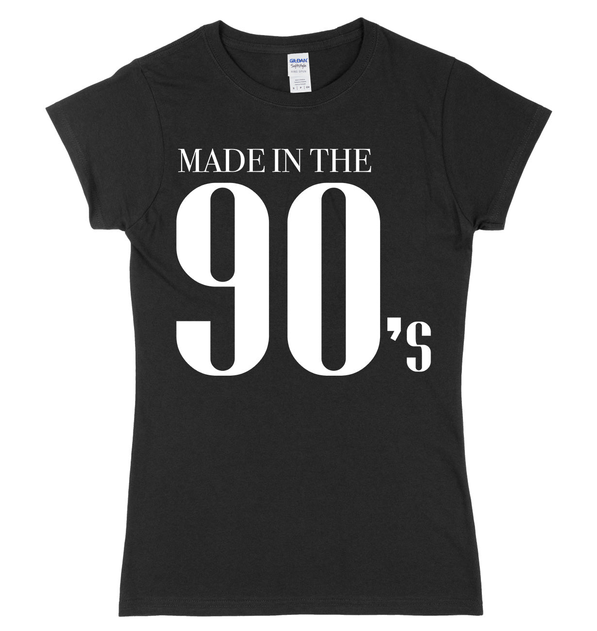 Made In The 90s Womens Ladies Slim Fit T-Shirt