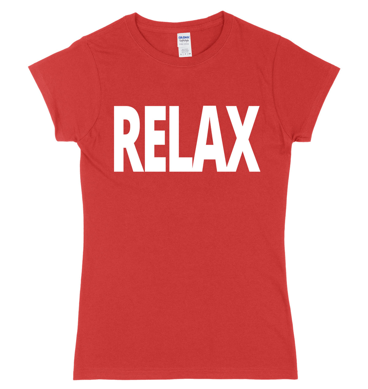 Relax Womens Ladies Slim Fit T-Shirt