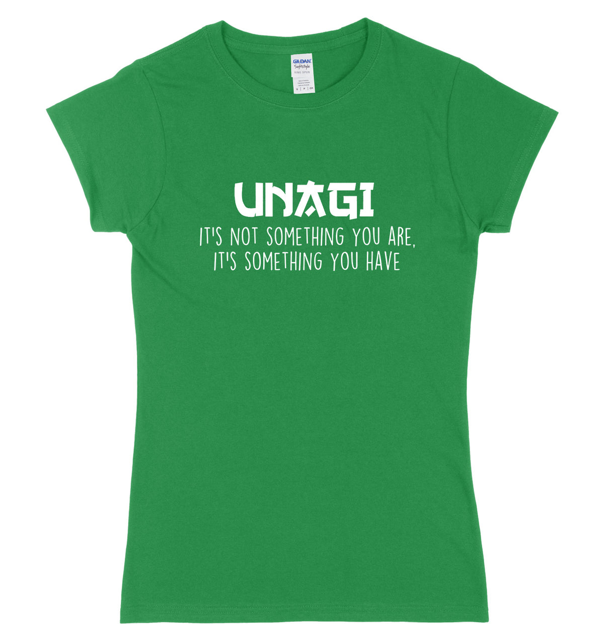 UNAGI It&#39;s Not Something You Are It&#39;s Something You Have Womens Ladies Slim Fit T-Shirt