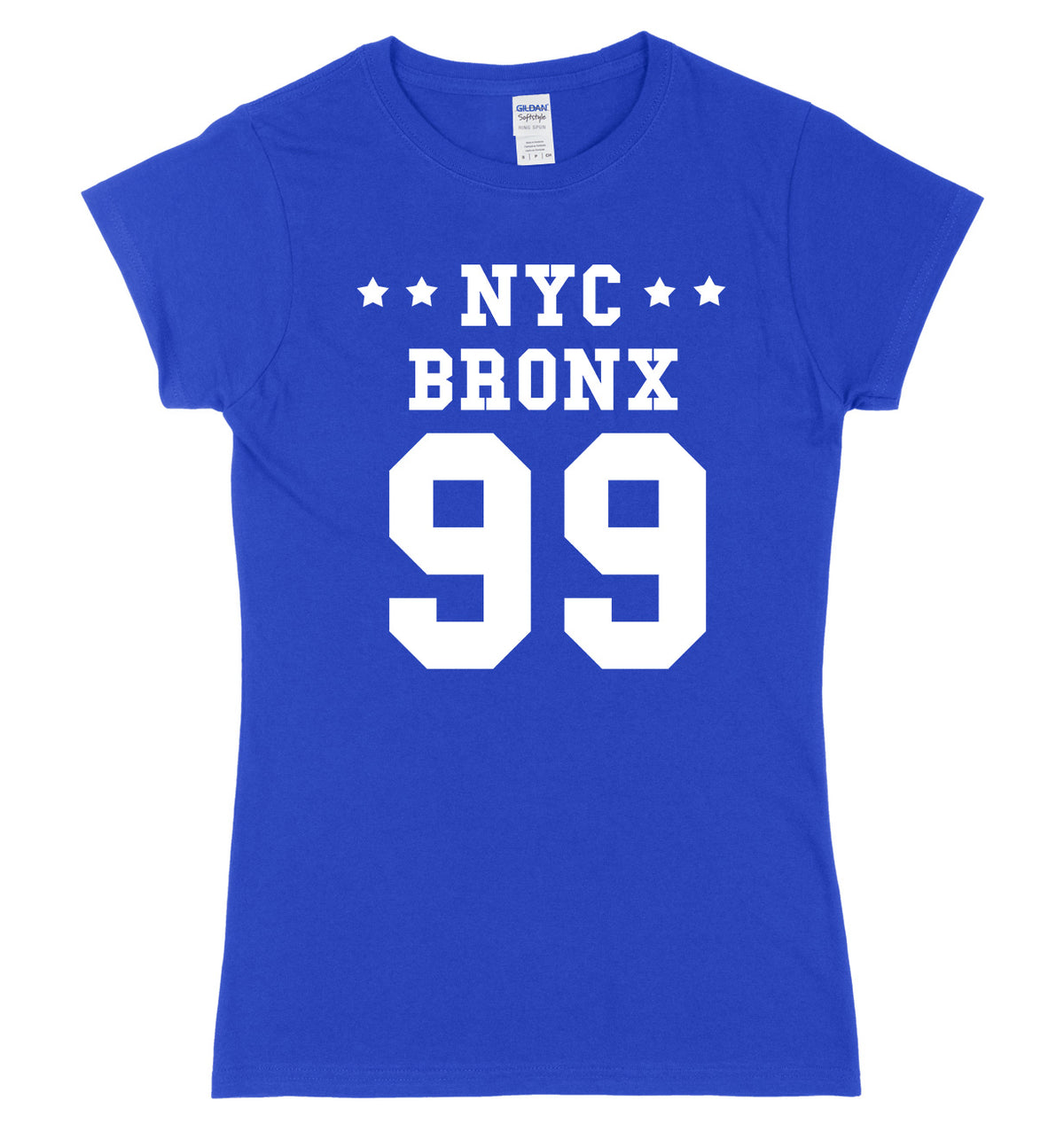 NYC Bronx 99 Womens Ladies Slim Fit T-Shirt