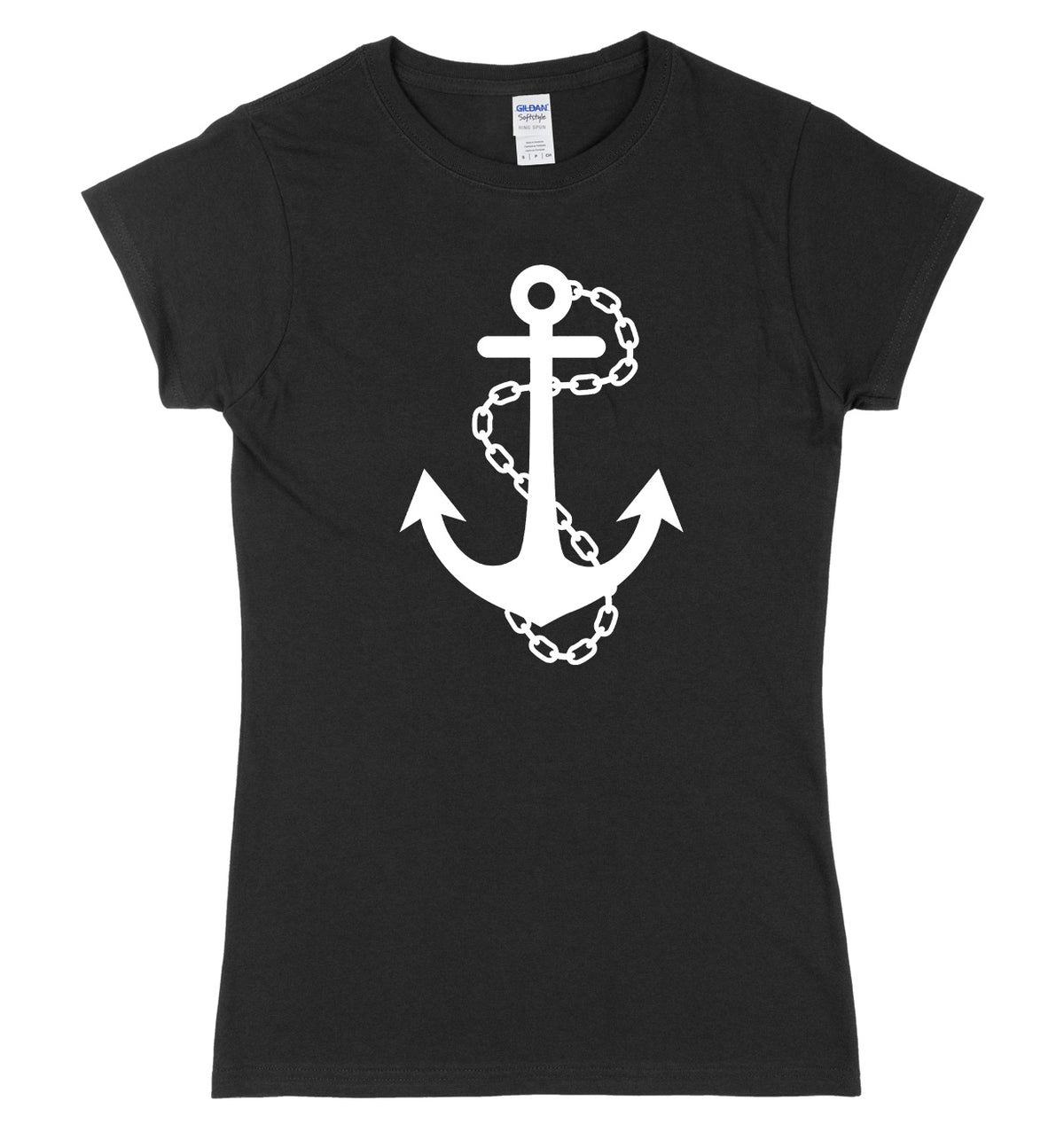 Anchor Sailor Womens Ladies Slim Fit T-Shirt