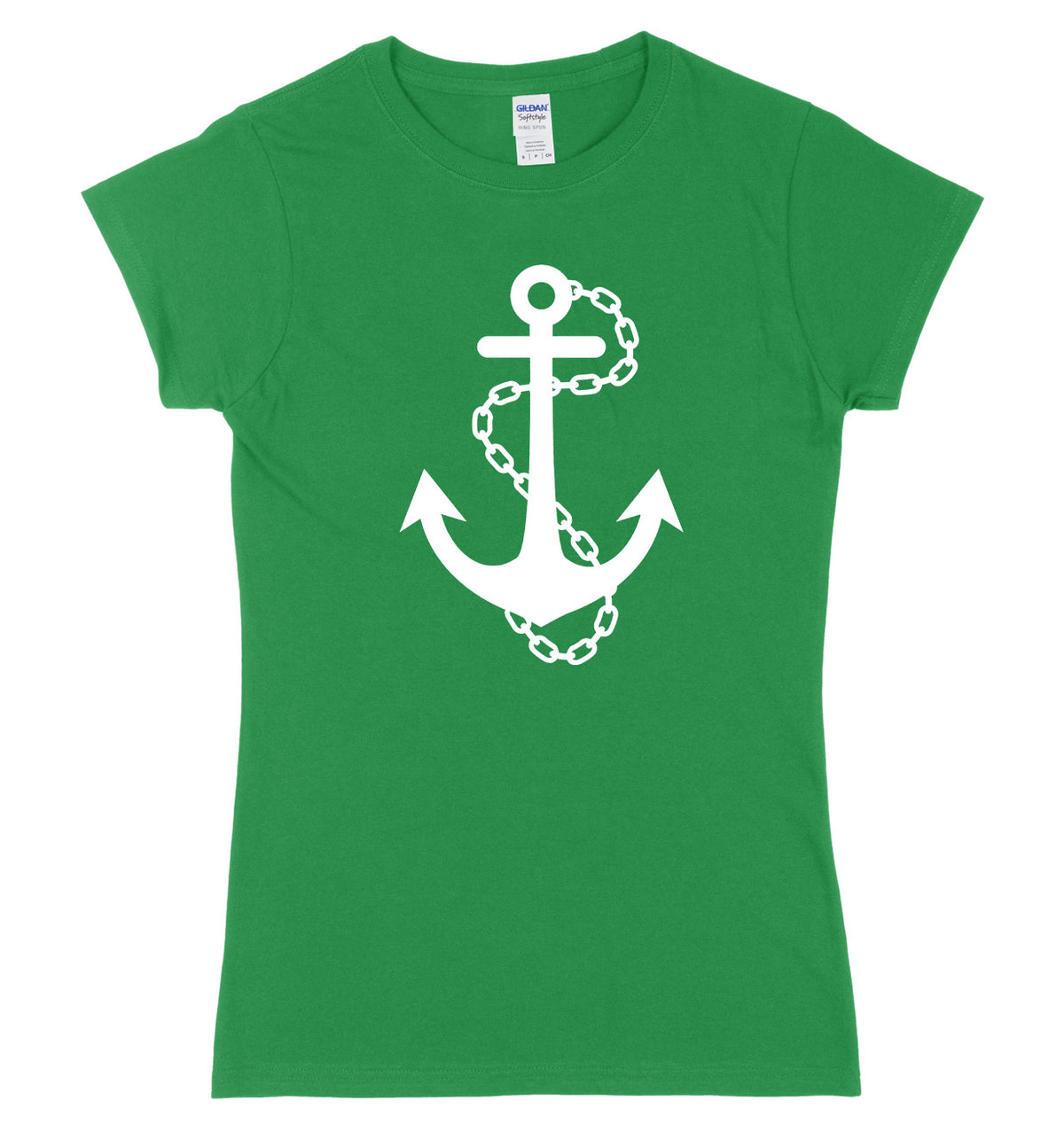 Anchor Sailor Womens Ladies Slim Fit T-Shirt