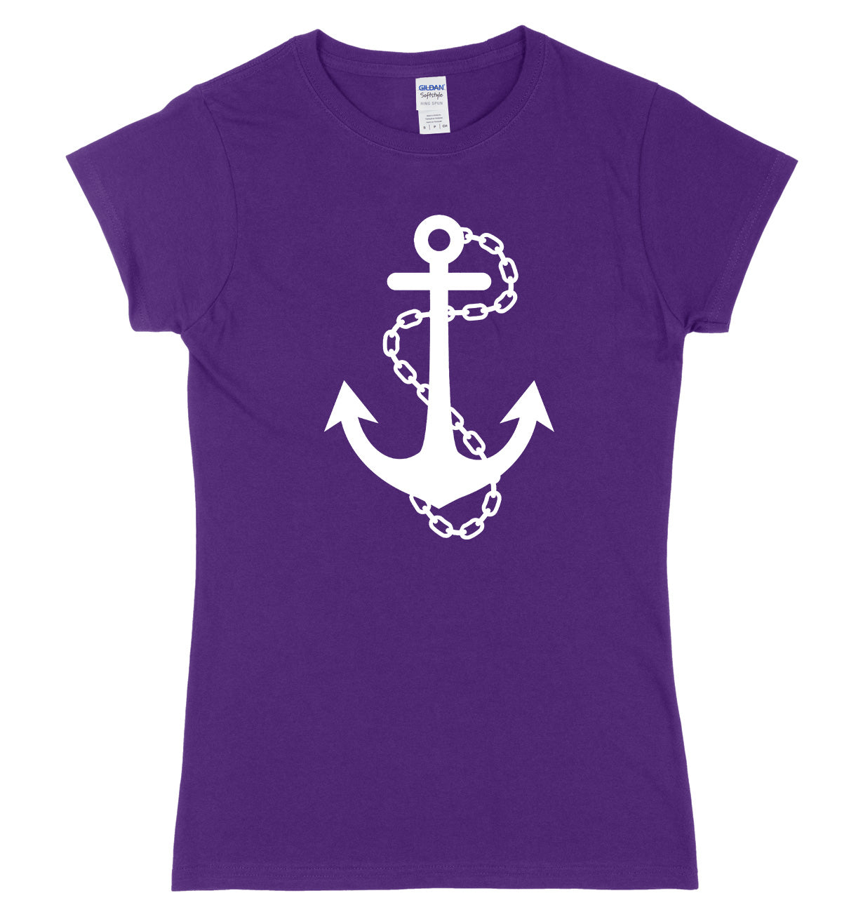 Anchor Sailor Womens Ladies Slim Fit T-Shirt