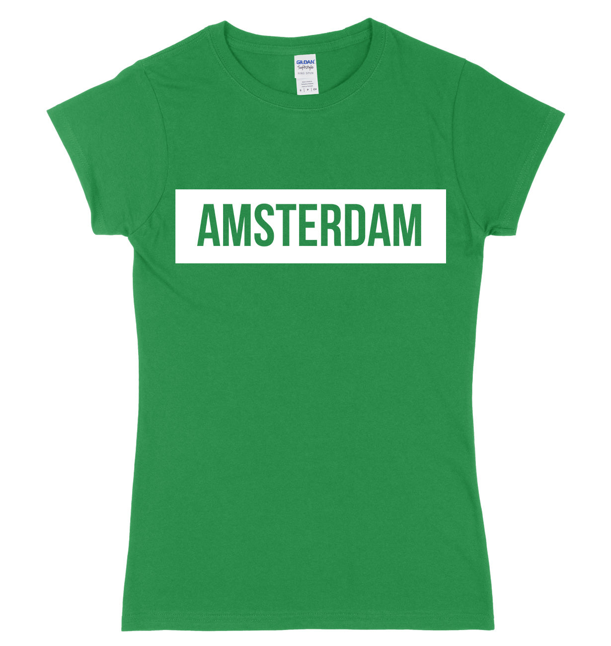 Amsterdam Womens Ladies Slim Fit T-Shirt