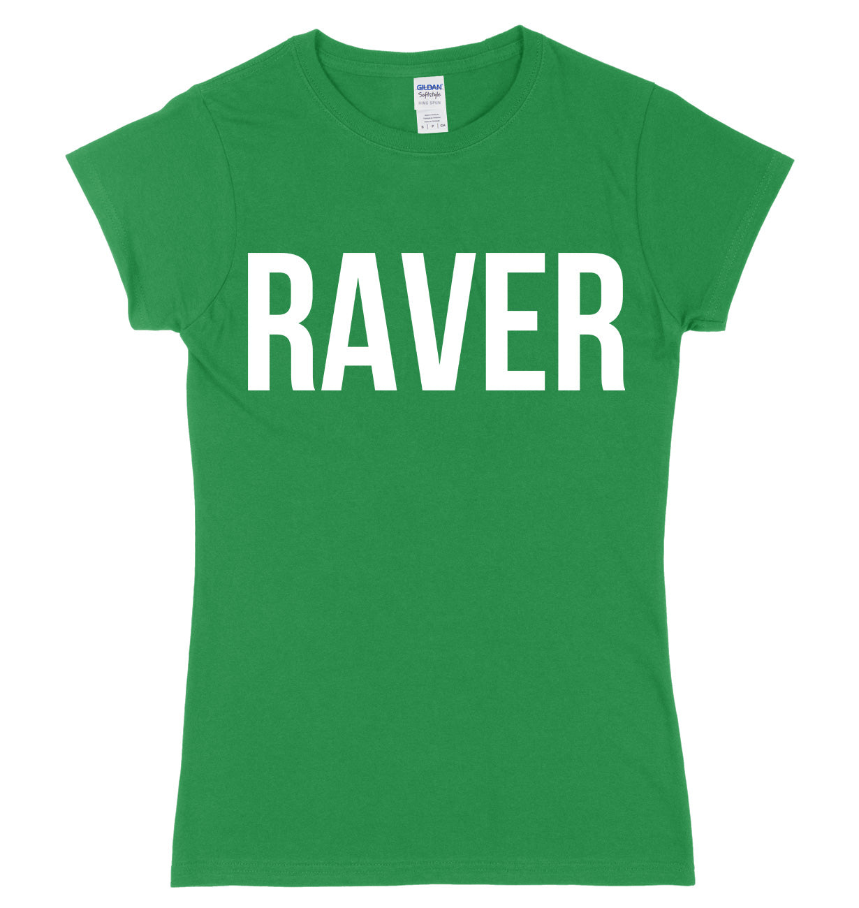 Raver Womens Ladies Slim Fit T-Shirt