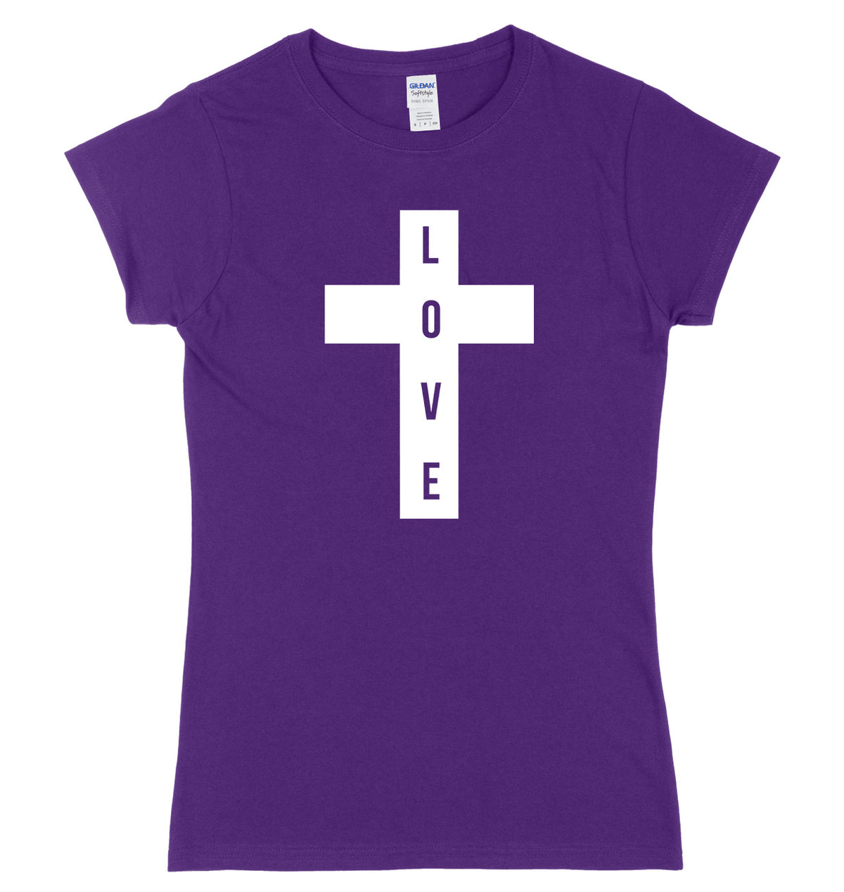 Love Cross Womens Ladies Slim Fit T-Shirt