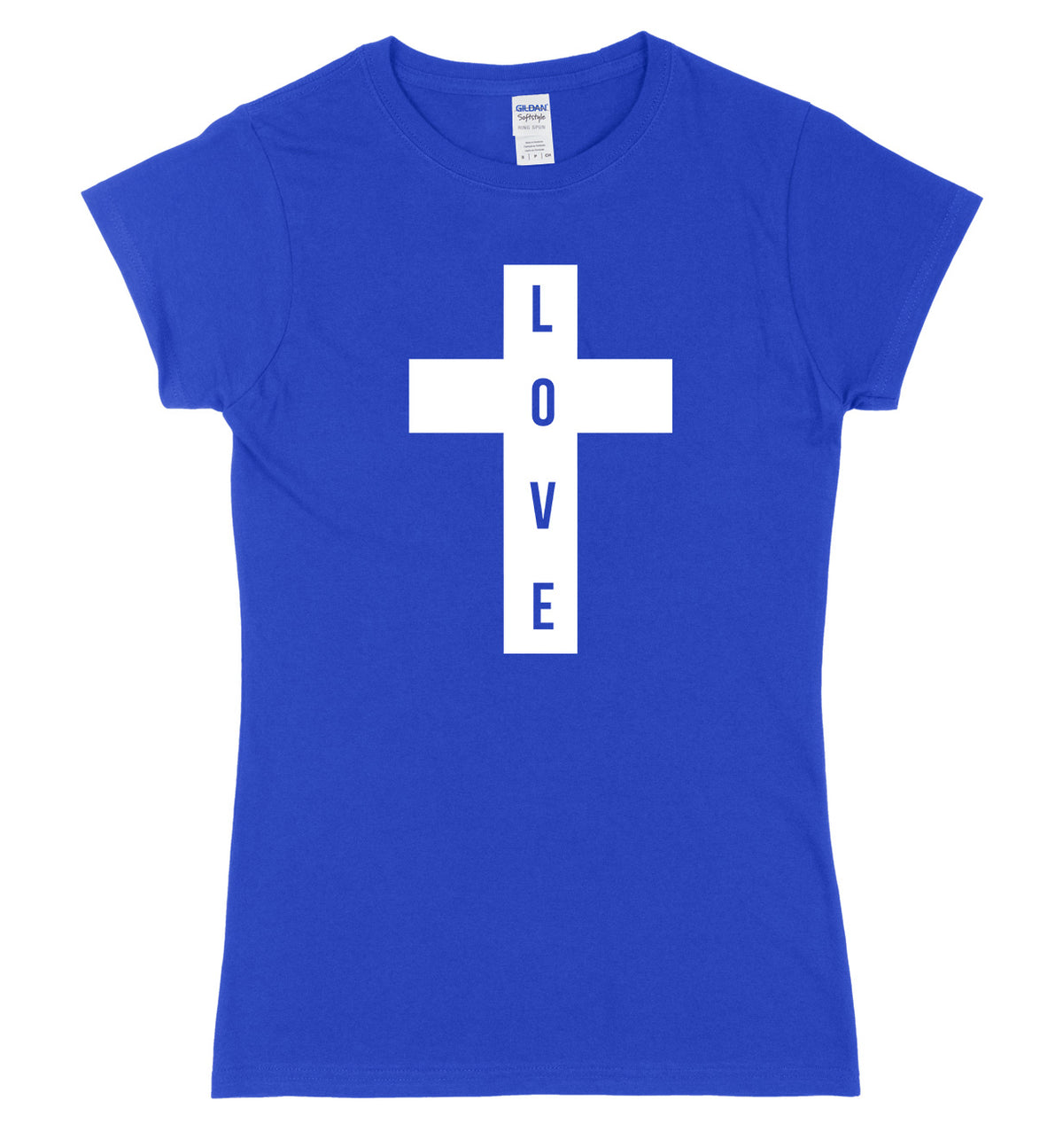 Love Cross Womens Ladies Slim Fit T-Shirt