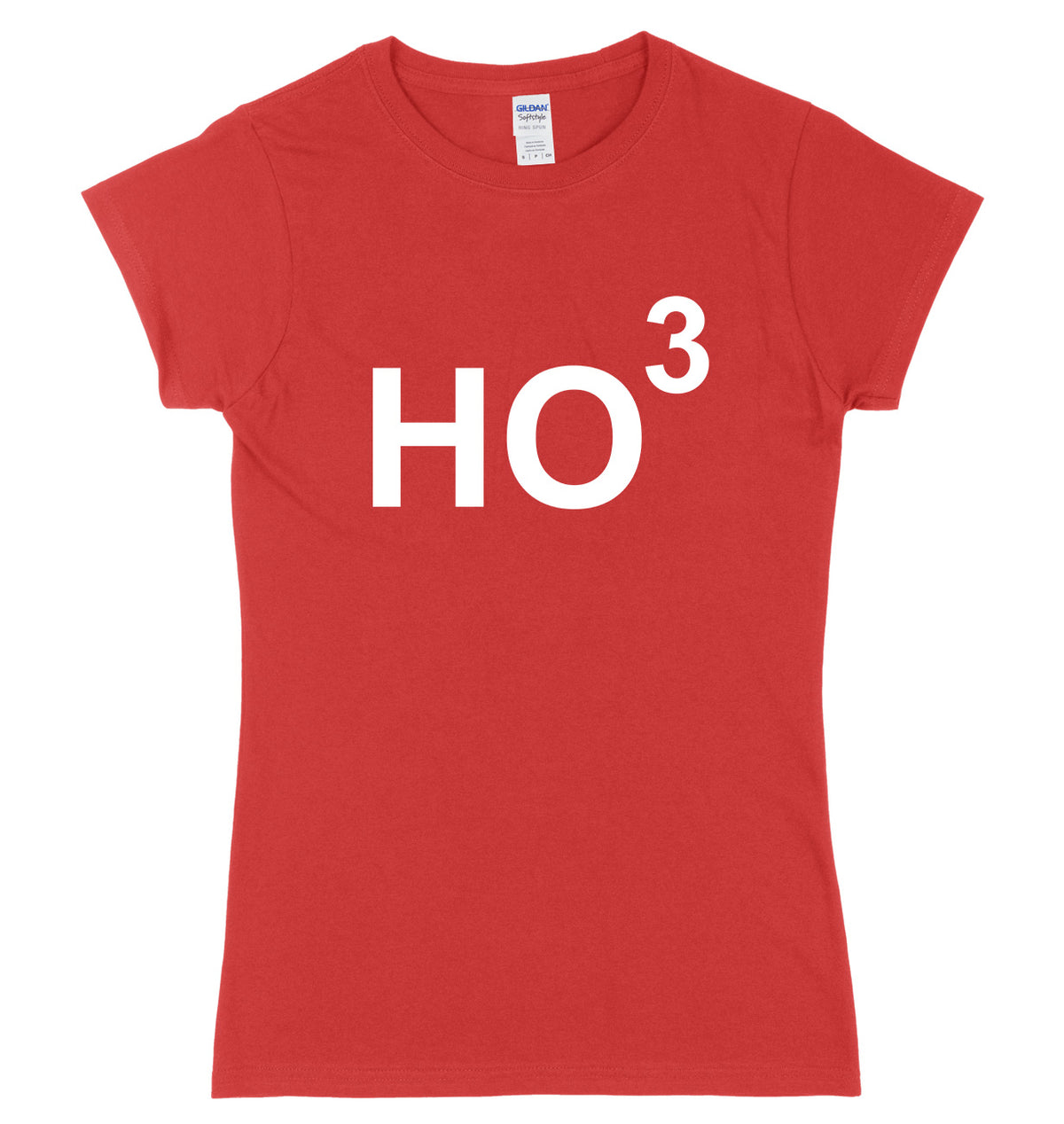Ho3 Womens Ladies Slim Fit Christmas T-Shirt